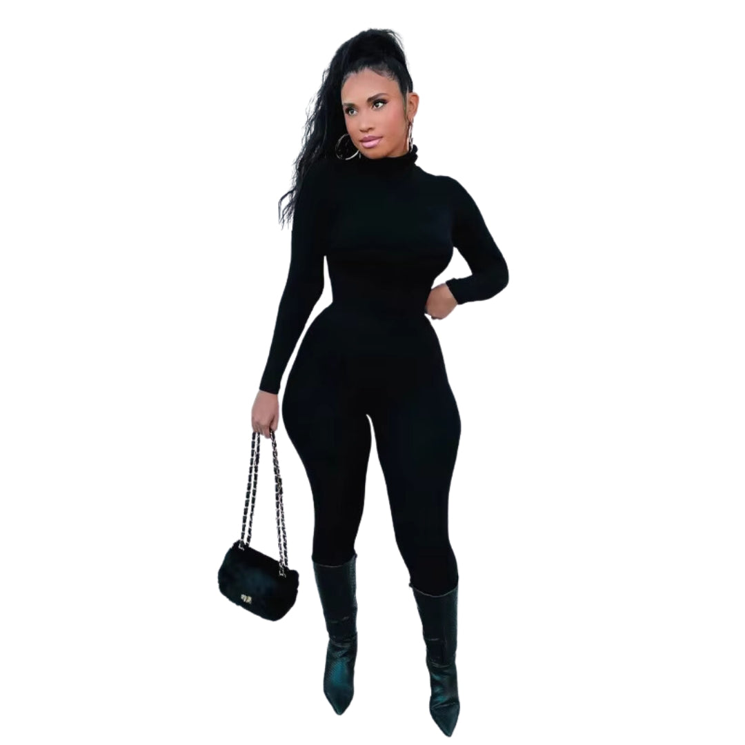 Jill Bodycon Turtle Neck Jumper